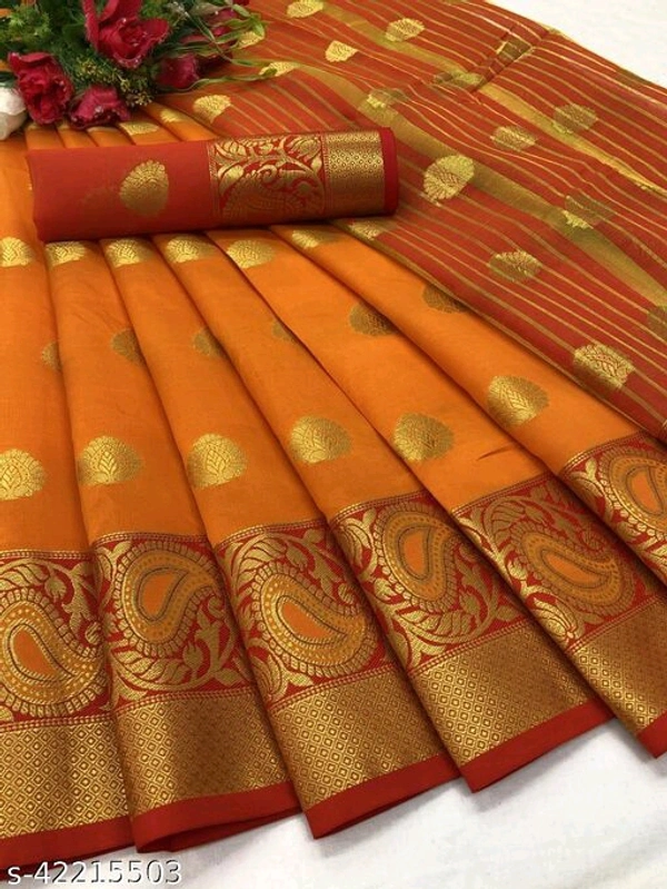 Fancy Jacquard Saree - Pink