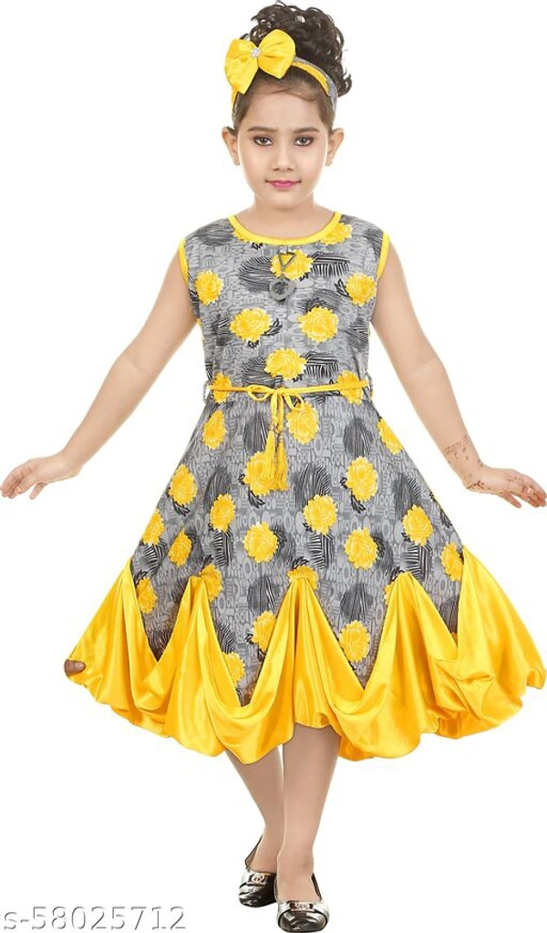 frocks(m) - Yellow, 7-8 years