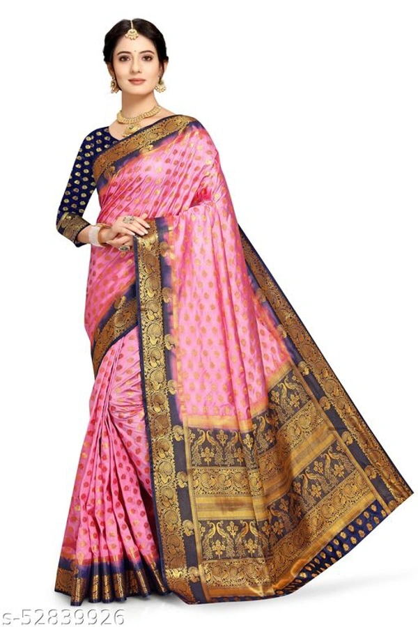 Charvi Pretty Sarees - Dark Pink