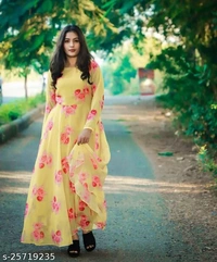 Classy Elegant Women Gowns(m) - Pink, L