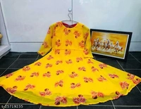 Classy Elegant Women Gowns(m) - Yellow, 4XL