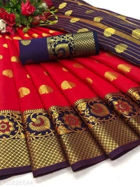 new banarasi jequrad sareeSaree Fabric: Banarasi Silk - Ruby