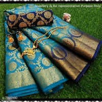 Sensational Kanjivaram Silk Sarees Vol 7 - Blue