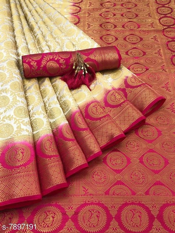 Sensational Kanjivaram Silk Sarees Vol 7 - Blue