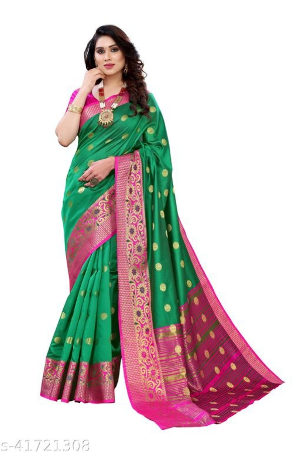 Trendy Voguish Sarees*Saree Fabric: Banarasi Silk - Yellow