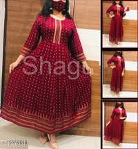 Catalog Name:*Aishani Fabulous Kurtis* - Blue, 3XL