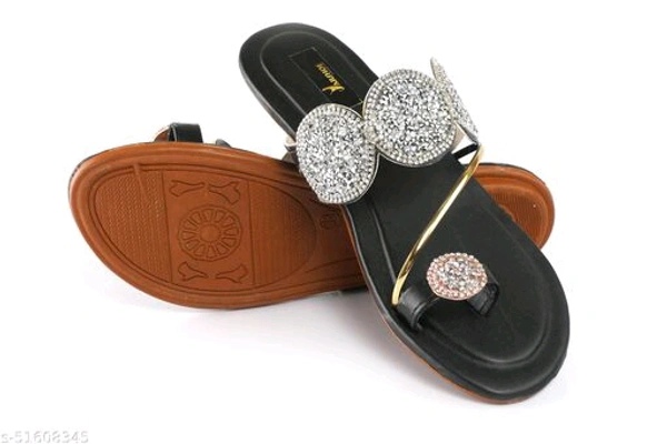 Catalog Name:*Stylo Sandals*Material: Synthetic - Brown, IND-6