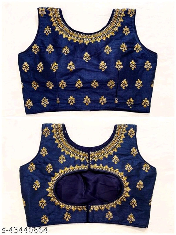 Catalog Name:*Classy Women Blouses* - Blue, 38 Alterable