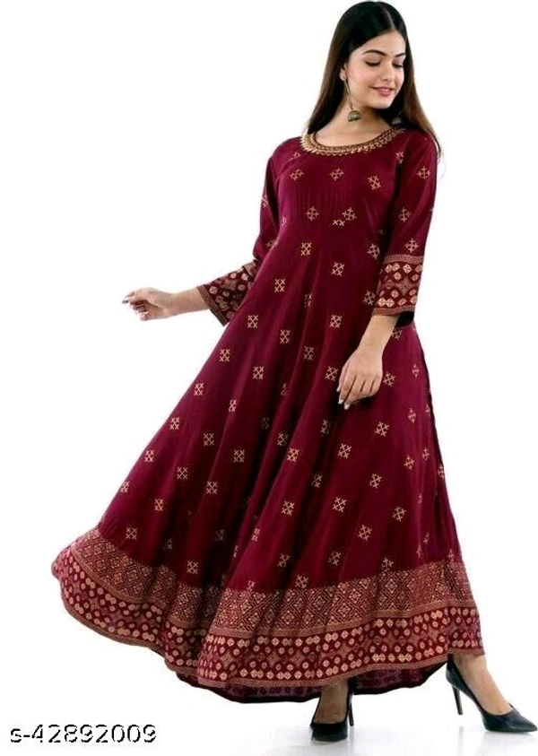 Trendy Petite Kurtis - Red, M