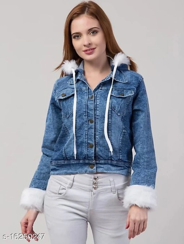 Full Sleeve Solid Women Jacket - S