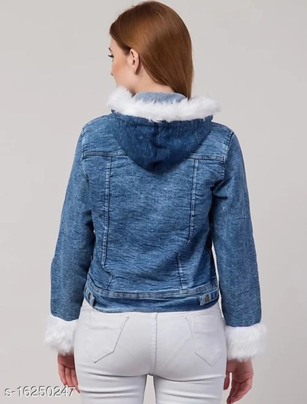 Full Sleeve Solid Women Jacket - M