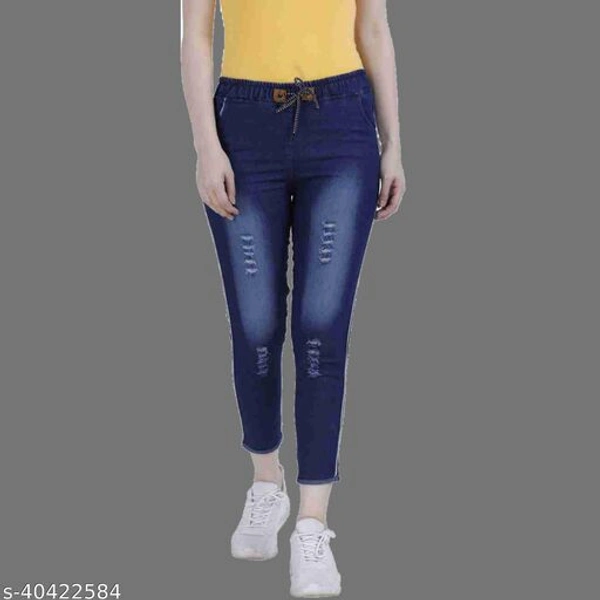 Trendy Glamorous Women Jeans - Blue, s-40422587, 28
