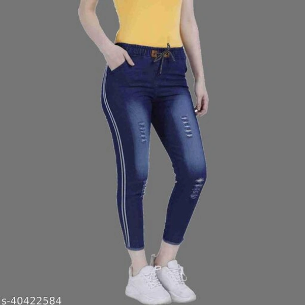Trendy Glamorous Women Jeans - Blue, s-40422587, 28