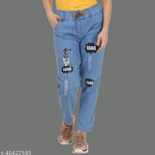 Trendy Glamorous Women Jeans - Blue, s-40422587, 28