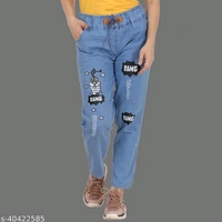 Trendy Glamorous Women Jeans - Blue, s-40422584, 28