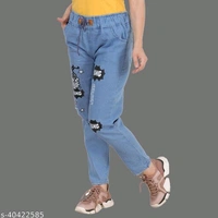 Trendy Glamorous Women Jeans - Blue, s-40422584, 28
