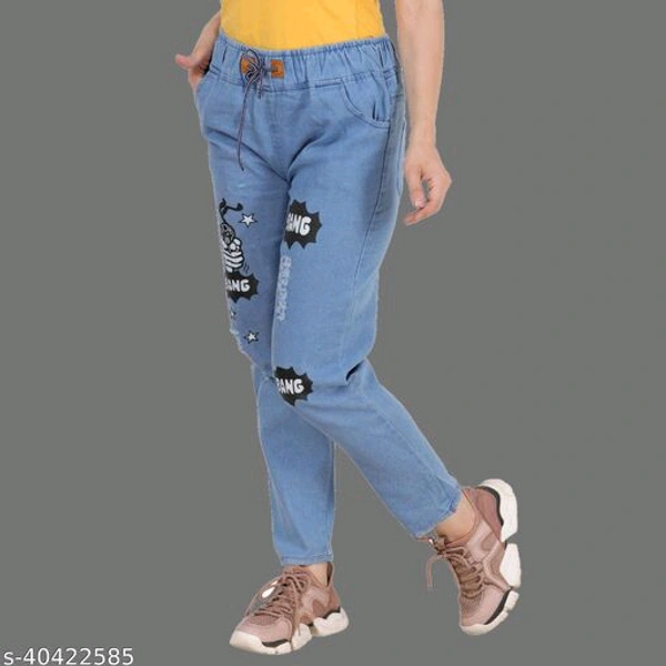 Trendy Glamorous Women Jeans - Blue, s-40422584, 28