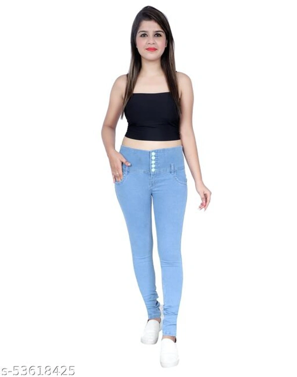 FIVE BUTTON JEANS - s-53618423, Black, 28
