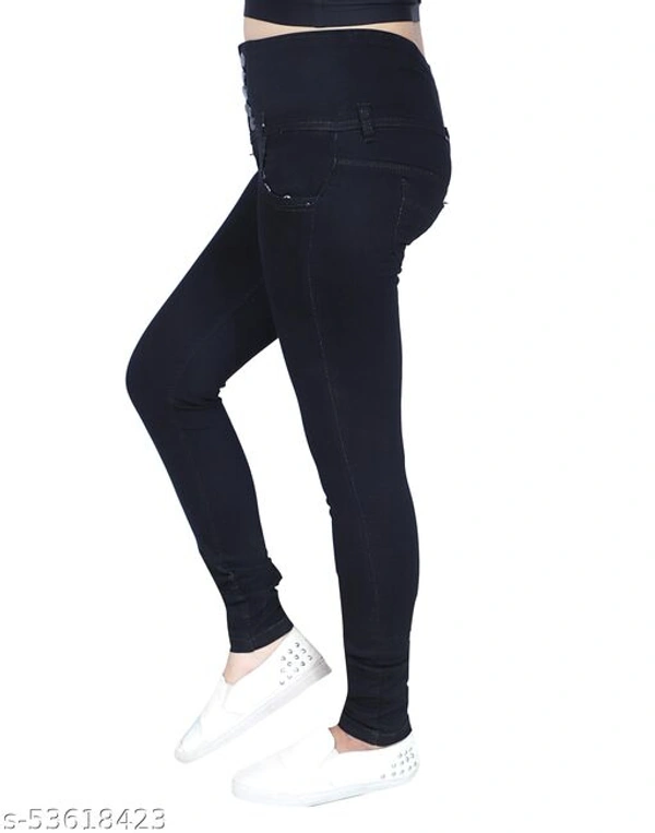 FIVE BUTTON JEANS - s-53618423, Black, 28