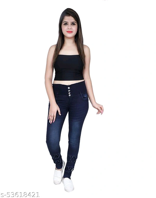 FIVE BUTTON JEANS - s-53618423, Black, 28