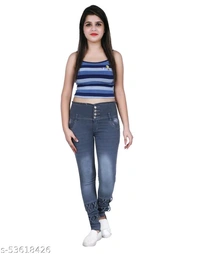 FIVE BUTTON JEANS - Black, s-53618423, 32
