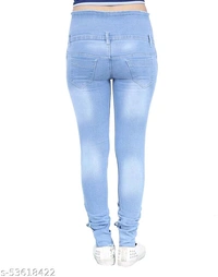 FIVE BUTTON JEANS - Sky blue, 36, s-53618427