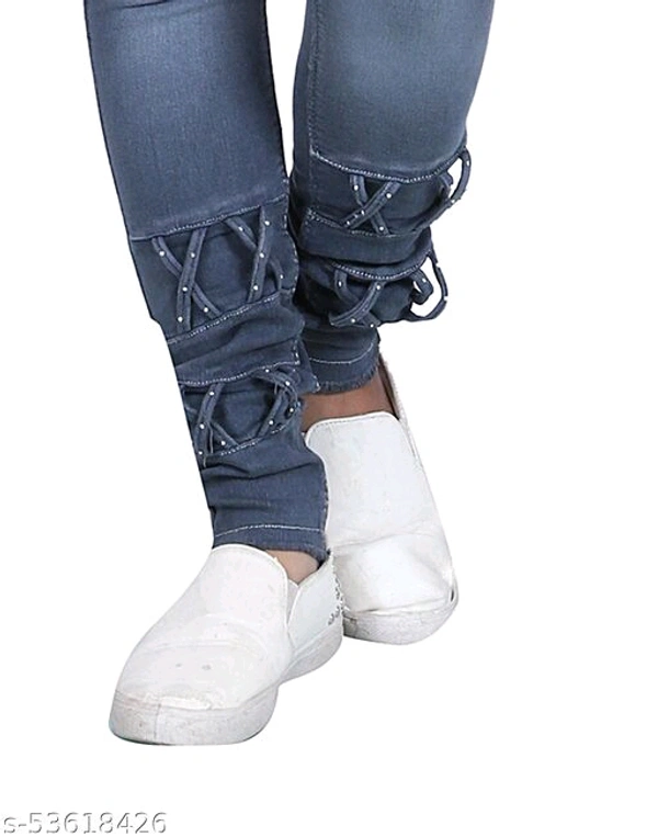 FIVE BUTTON JEANS - 32, s-53618427, Sky blue
