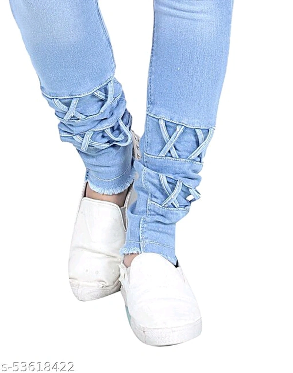 FIVE BUTTON JEANS - 32, s-53618427, Sky blue