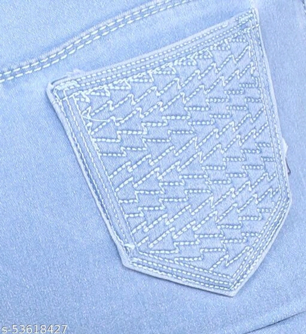 FIVE BUTTON JEANS - 32, s-53618427, Sky blue