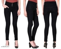 Pretty Women's Jeans - Black, s-6076147, 28