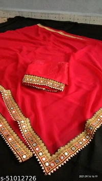 Catalog Name:*Aagyeyi Superior Sarees*(M) - Yellow, Free Size