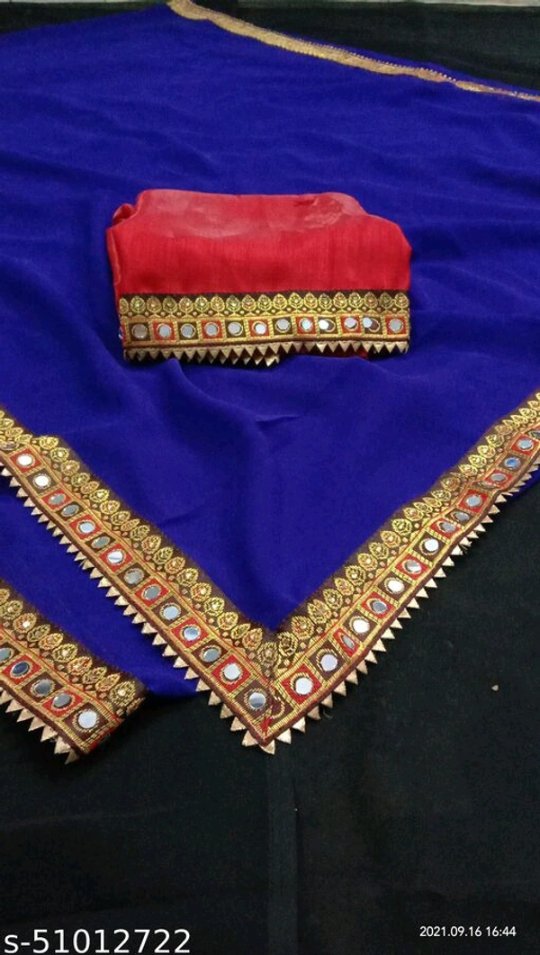 Catalog Name:*Aagyeyi Superior Sarees*(M) - Red, Free Size