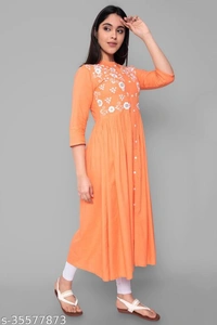 Catalog Name:*Myra Refined Kurtis*(M) - s-35577871, Pink, L