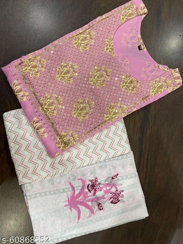Catalog Name:*Aagam Voguish Women Dupatta Sets* - Pink, s-60868552, XXL