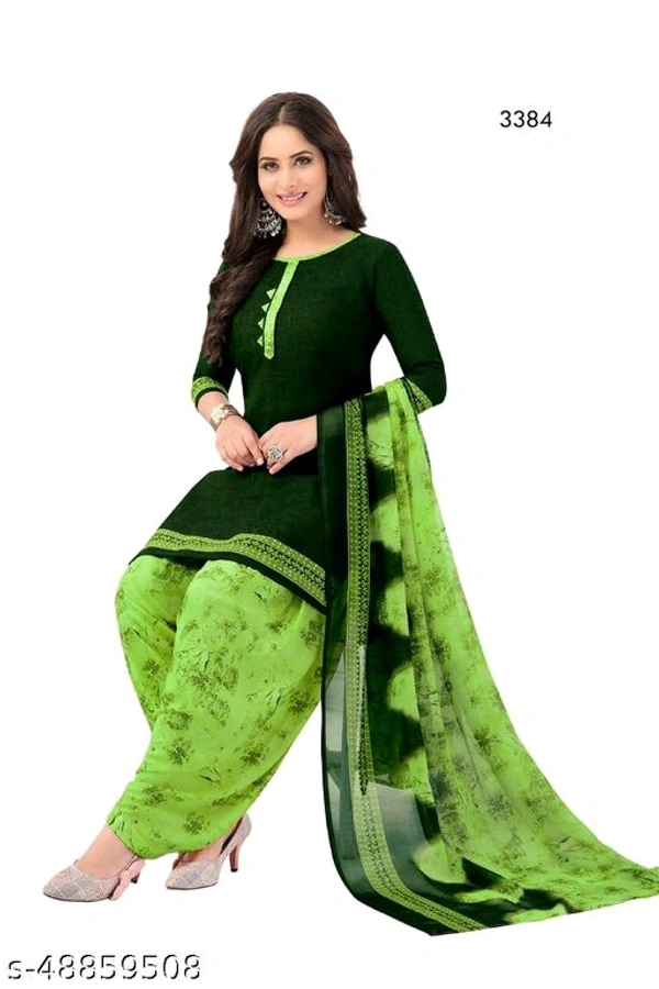 Aakarsha Sensational Salwar Suits & Dress Materials - Orange, un Stitched, 3387