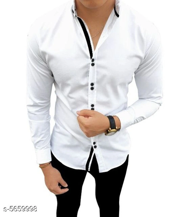 Catalog Name:*Stylish Fashionable Men Shirts*(m) - Green, s-5660002, S
