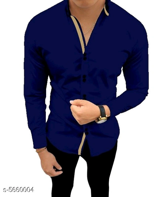 Catalog Name:*Stylish Fashionable Men Shirts*(m) - Cream, s-5659993, XXL