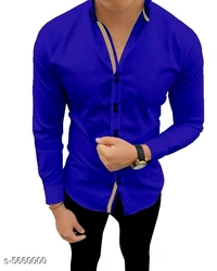 Catalog Name:*Stylish Fashionable Men Shirts*(m) - Orange, s-5660003, XXL