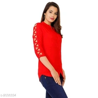 Gorgeous Women's Top - 34, s-2036331, Red