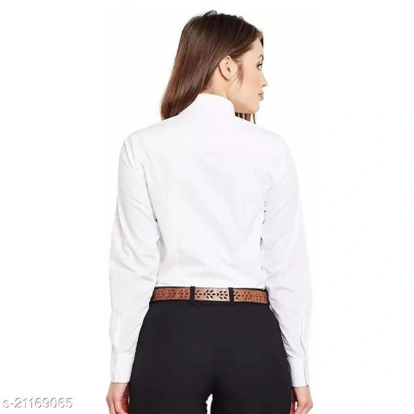 Cozami Women Long sleeves casual shirt - Black, XXL
