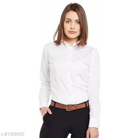 Cozami Women Long sleeves casual shirt - XS, Green