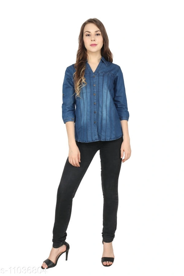 DARK BLUE PINTEX SHIRT - Dark Blue, M
