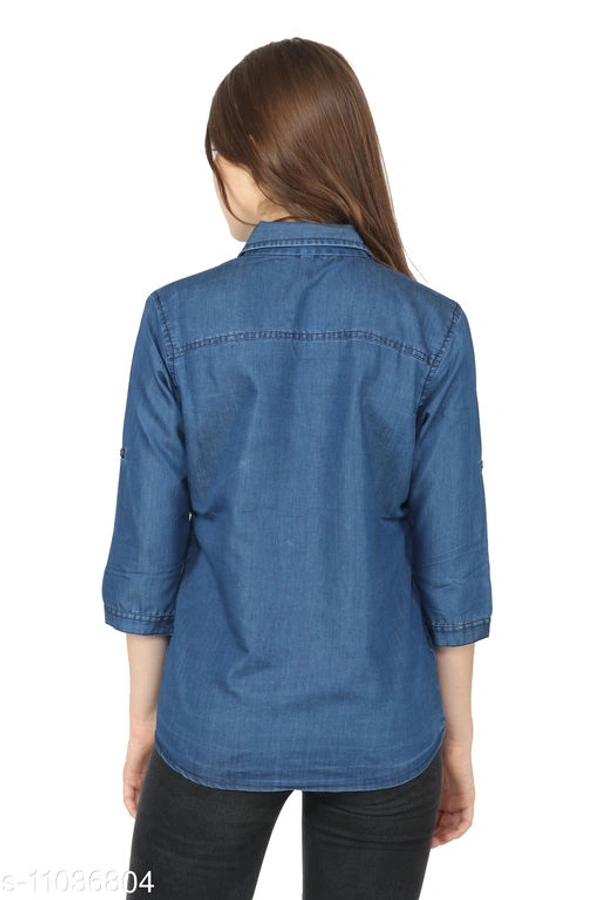 DARK BLUE PINTEX SHIRT - Light Blue, M