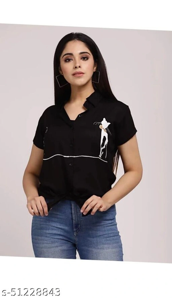 Pretty Elegant Women Shirts - White, M
