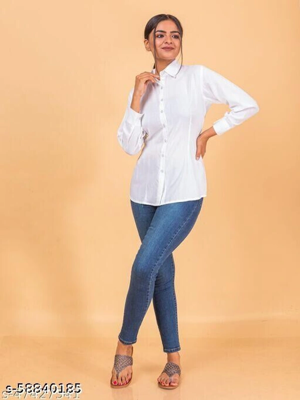 SHIRT FOR WOMEN - White, S