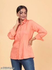 SHIRT FOR WOMEN - Maroon, XXL