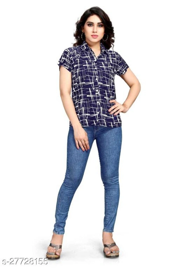 Trendy Retro Women Shirts - M