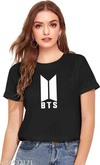 RUDRAX BTS PRINT TSHIRT - Black, XL
