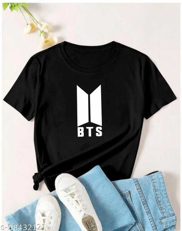RUDRAX BTS PRINT TSHIRT - Red, L