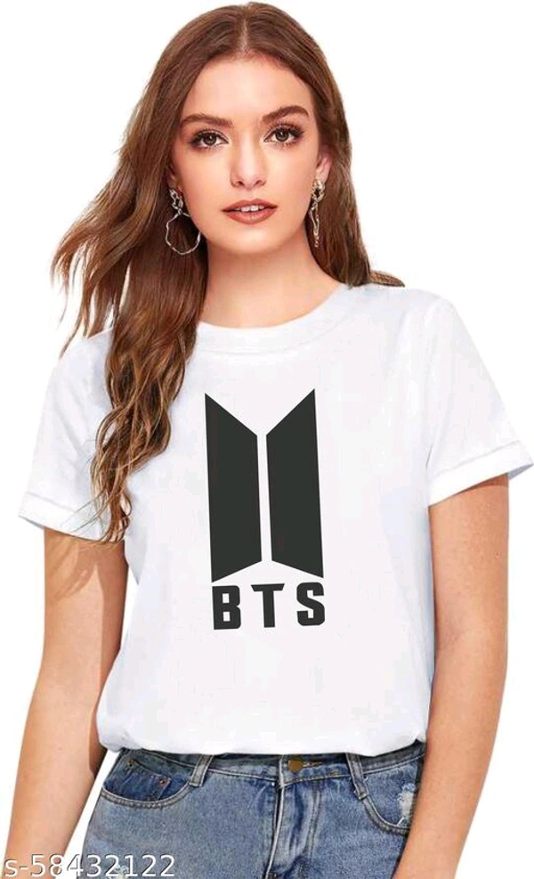 RUDRAX BTS PRINT TSHIRT - Yellow, M